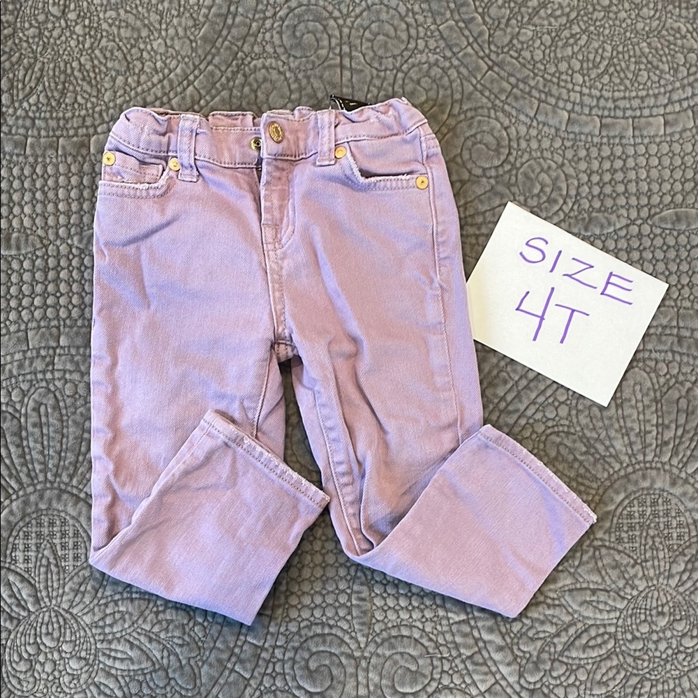 7 for all Mankind Kids Lavender Pants